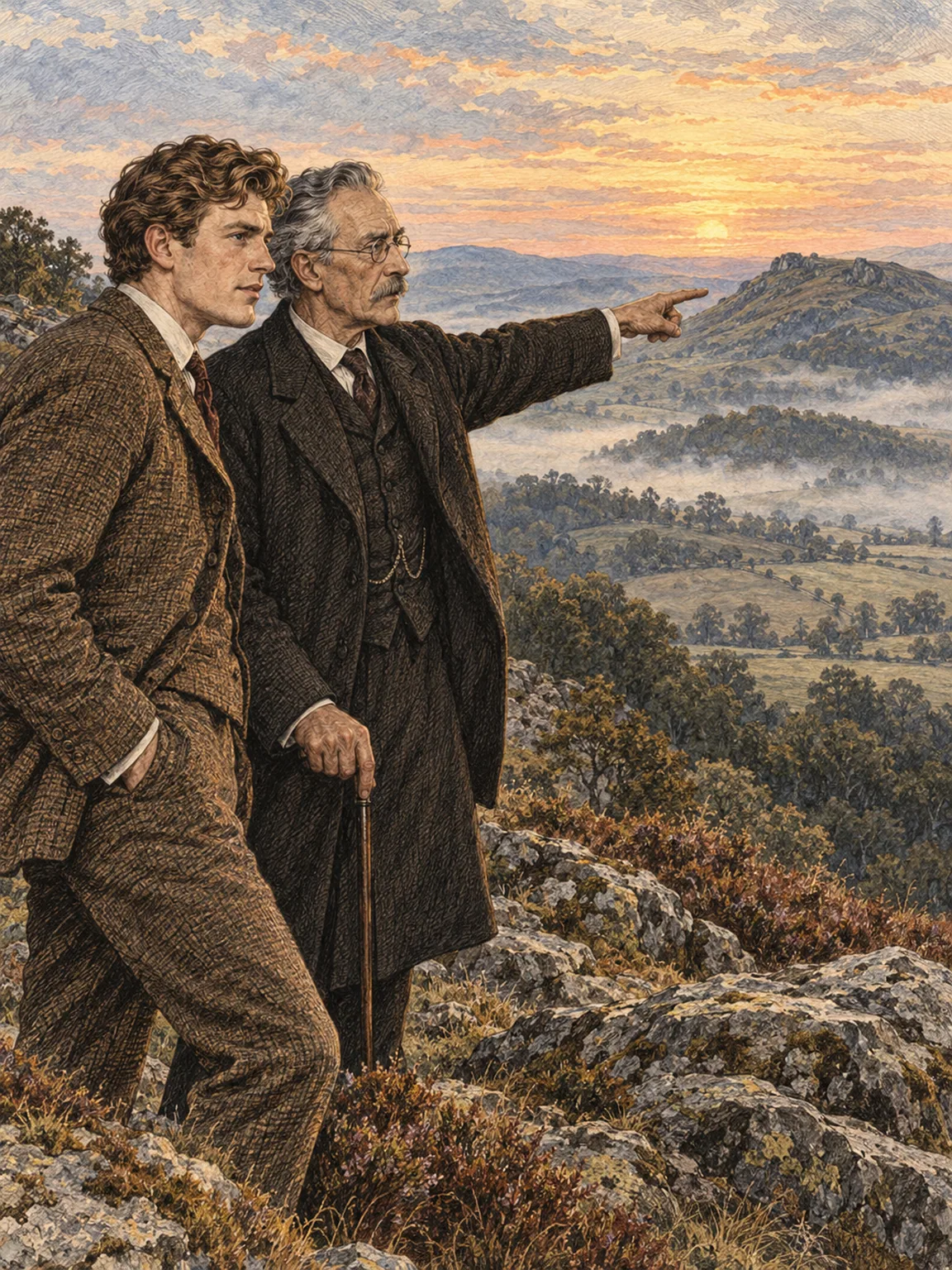 The Eastern Brink at Dawn