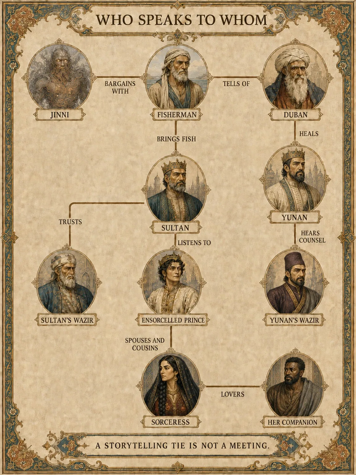 Connections — Who Speaks to Whom