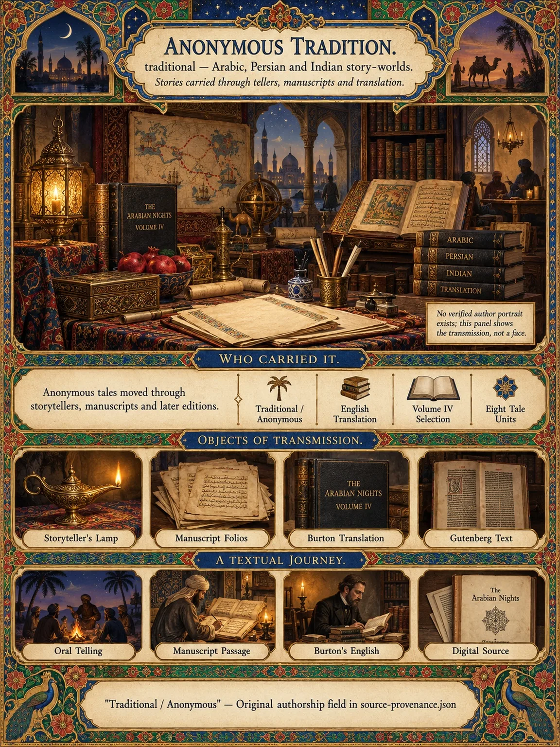 Provenance: Anonymous Tradition