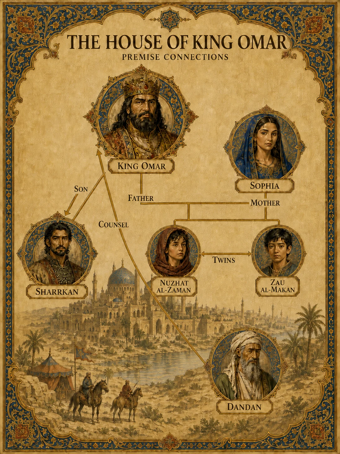 THE HOUSE OF KING OMAR