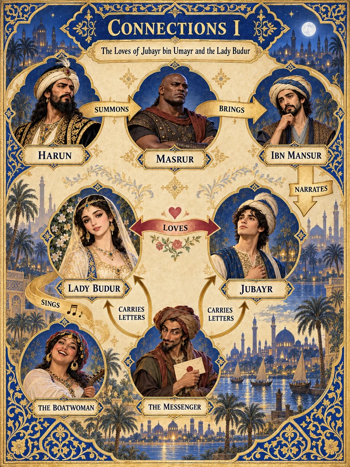 Connections I — Character Web