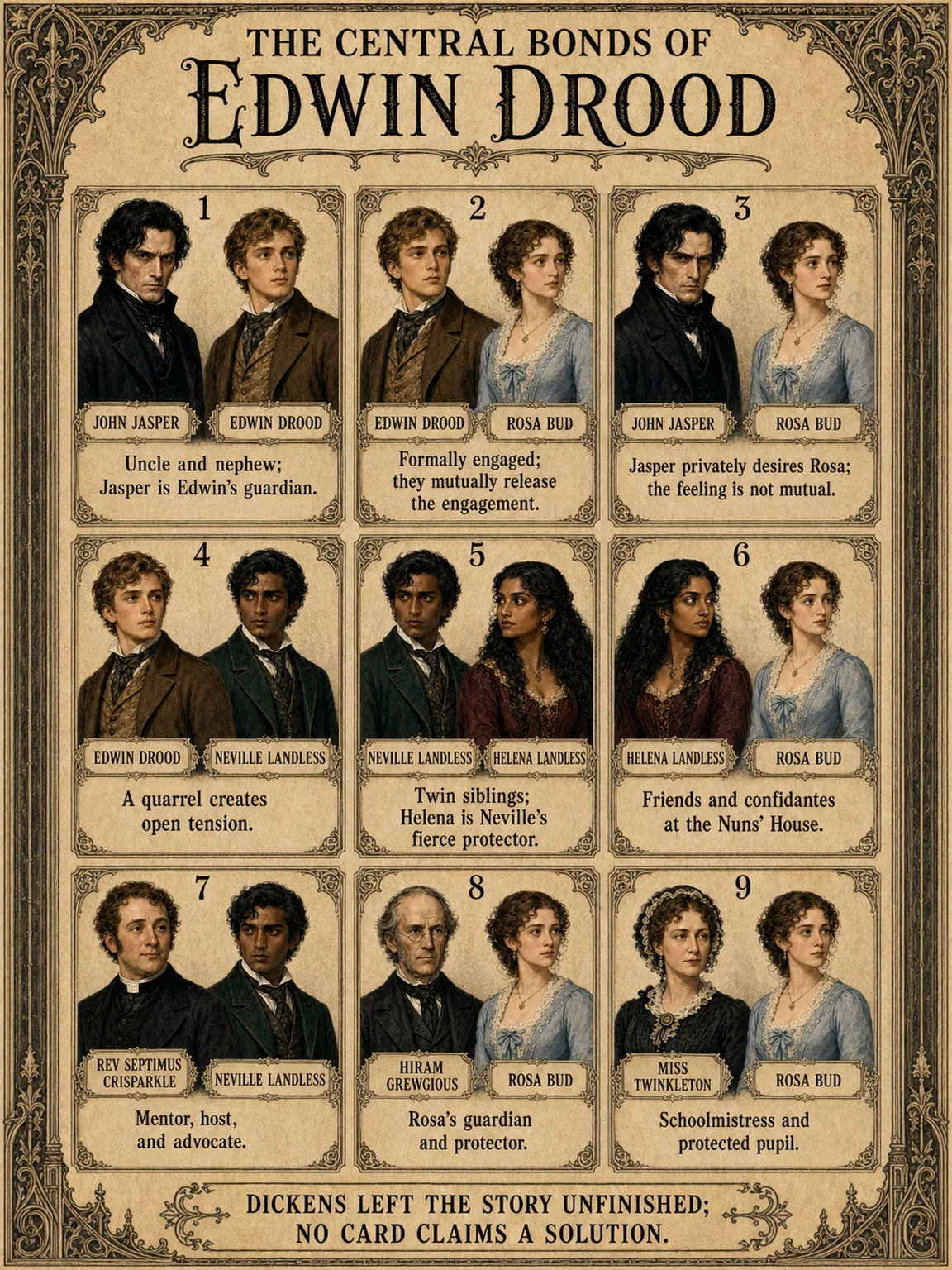 The Mystery of Edwin Drood — illustrated plate
