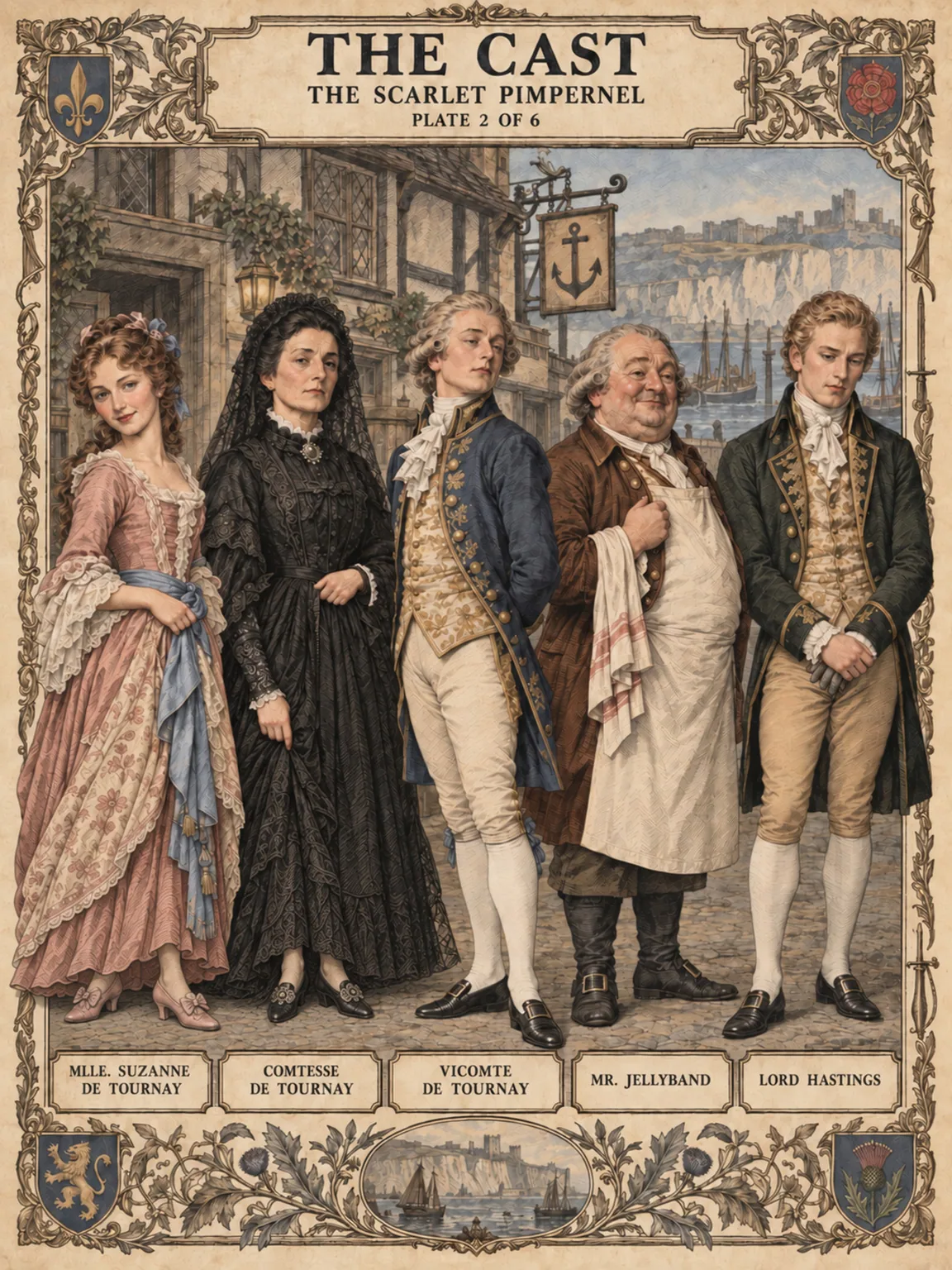 The Tournay Family and Their English Hosts