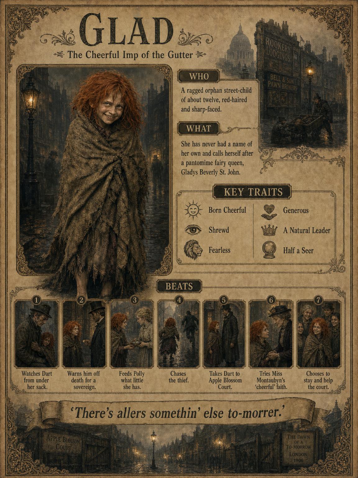 Glad — The Cheerful Imp of the Gutter