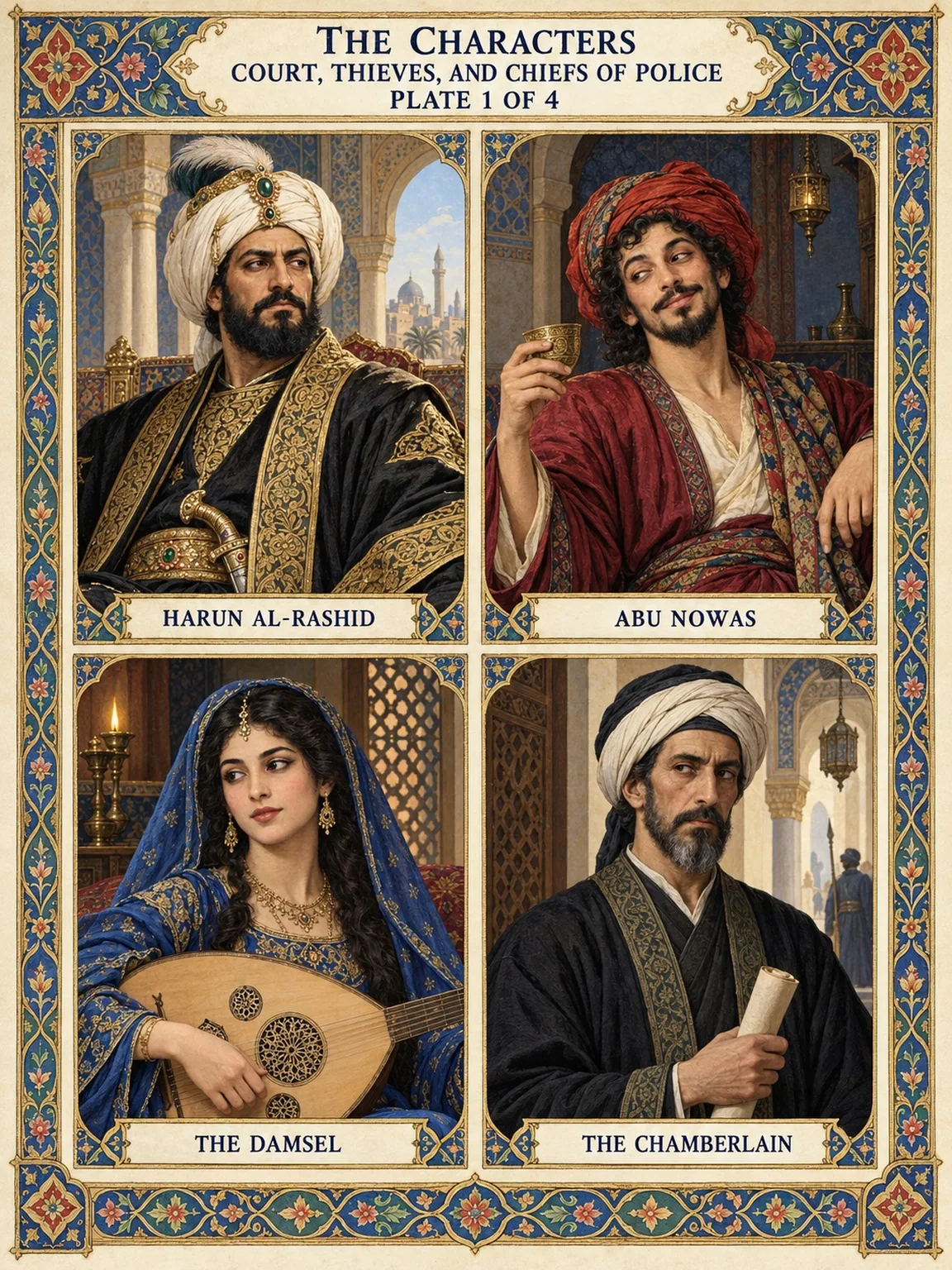 Characters 1: Court, Thieves, and Chiefs of Police