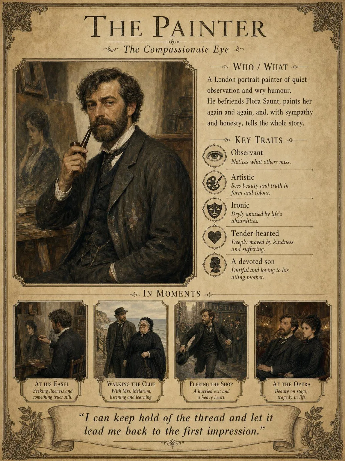The Painter — The Compassionate Eye.