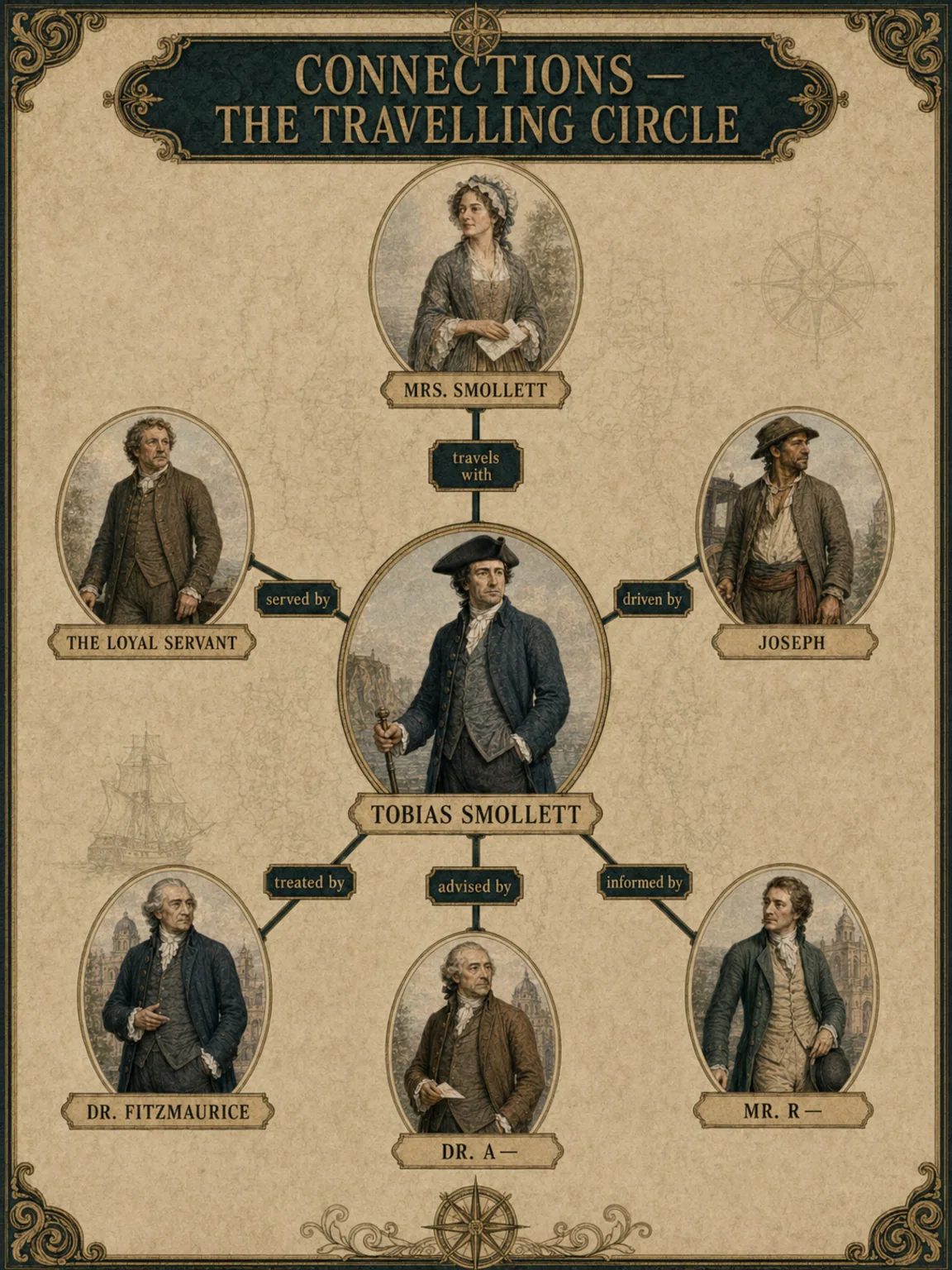 Travellers, Hosts and Correspondents