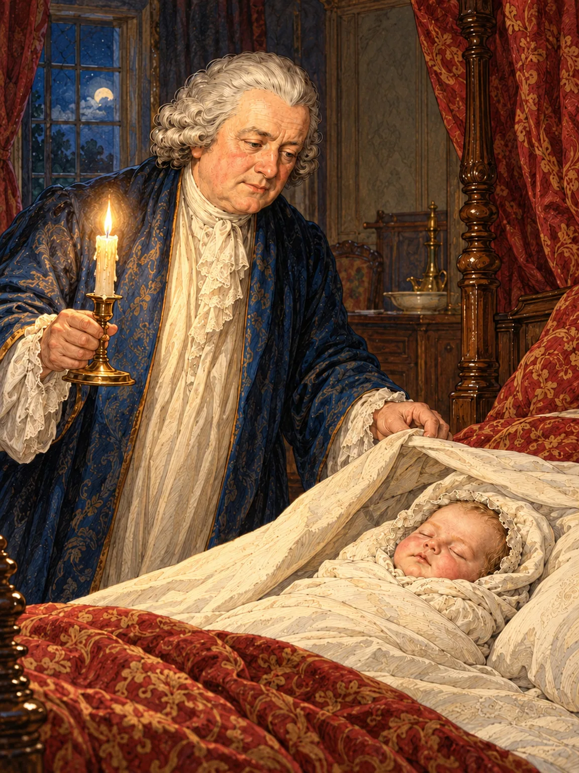The Foundling in the Bed