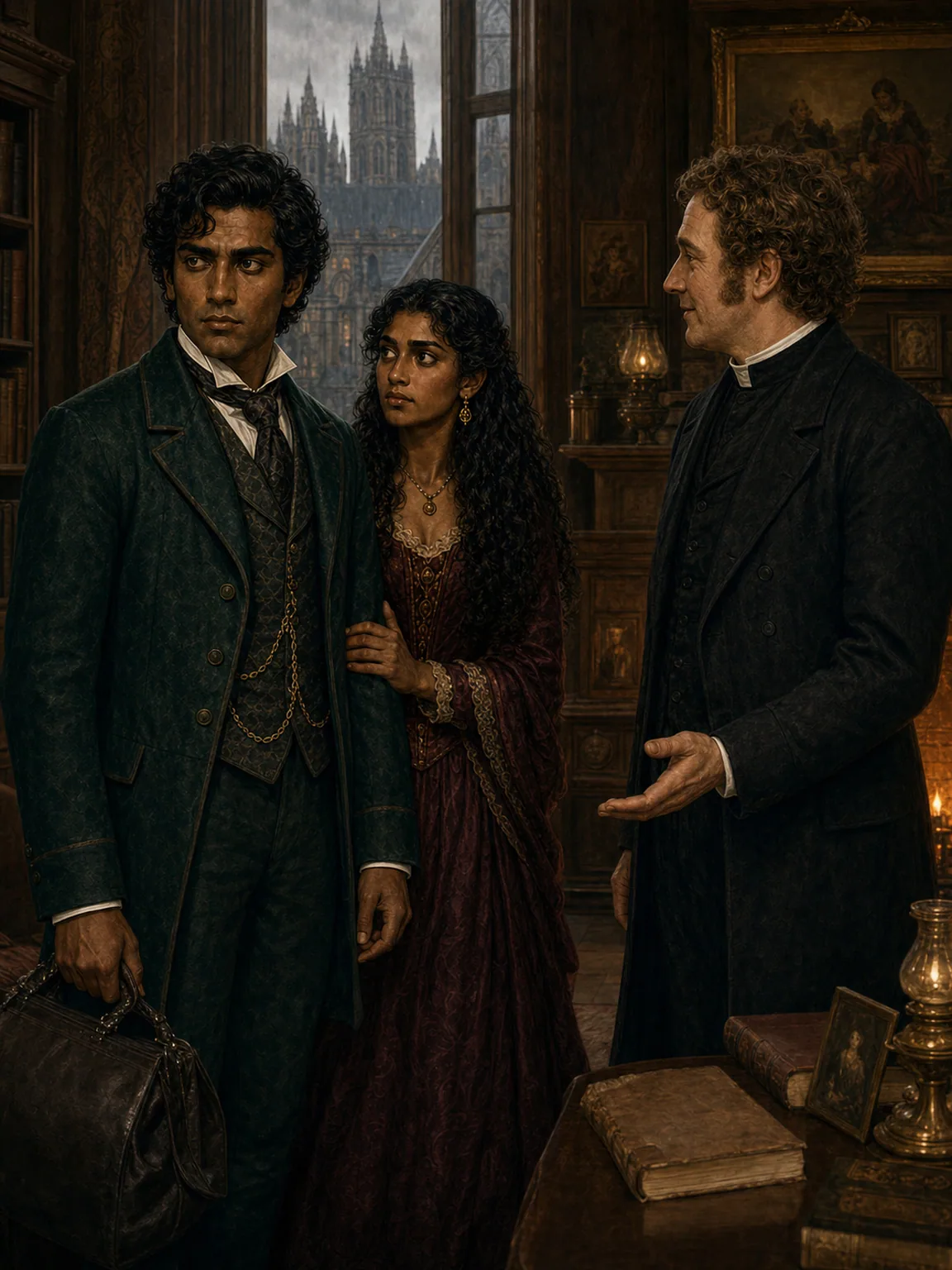 The Mystery of Edwin Drood — illustrated plate