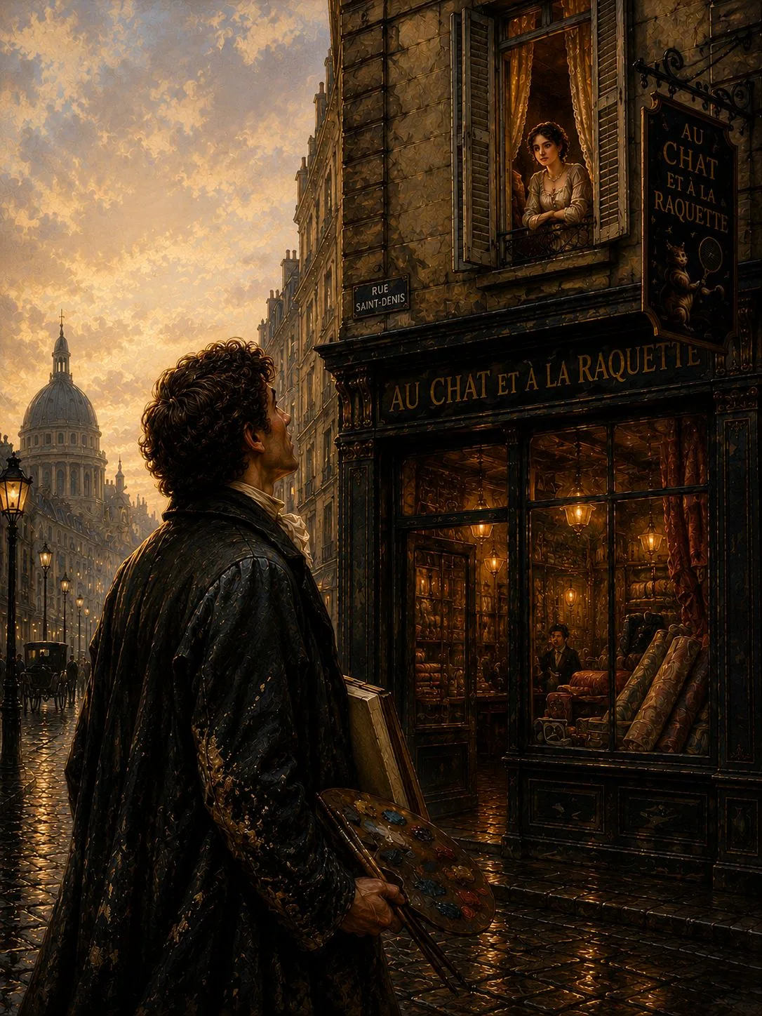 The Painter's First Glimpse
