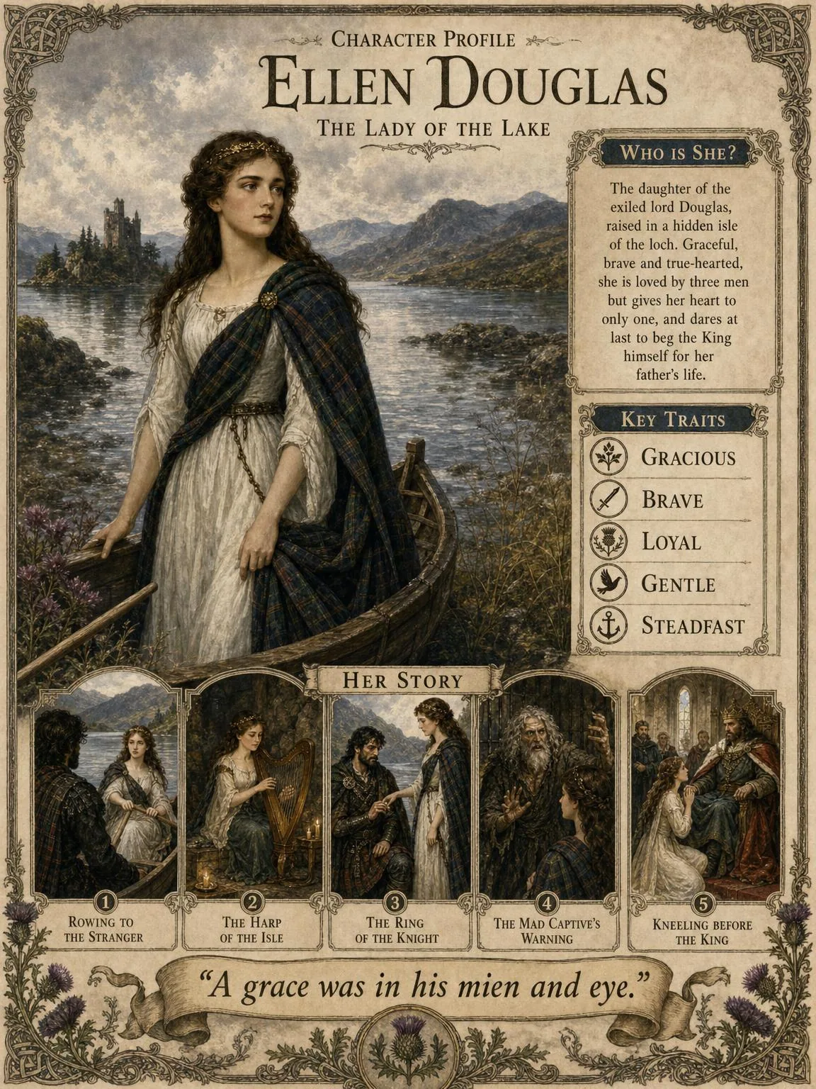 Ellen Douglas — the Lady of the Lake.