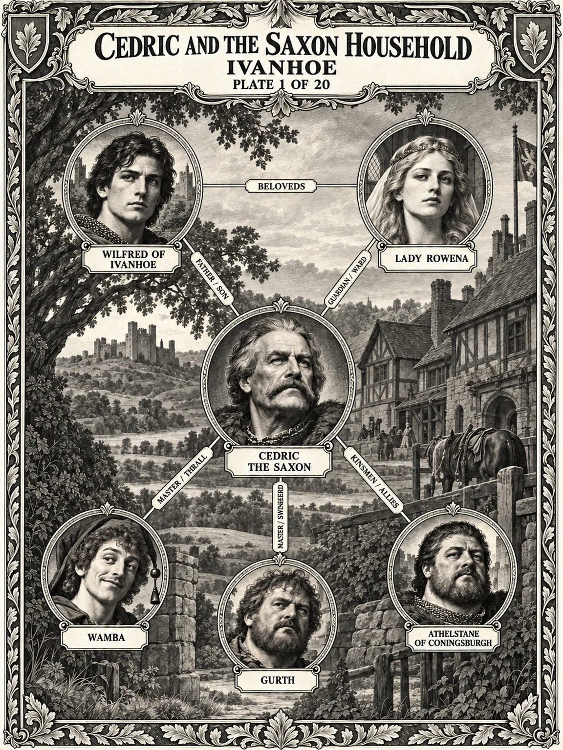 Cedric and the Saxon Household