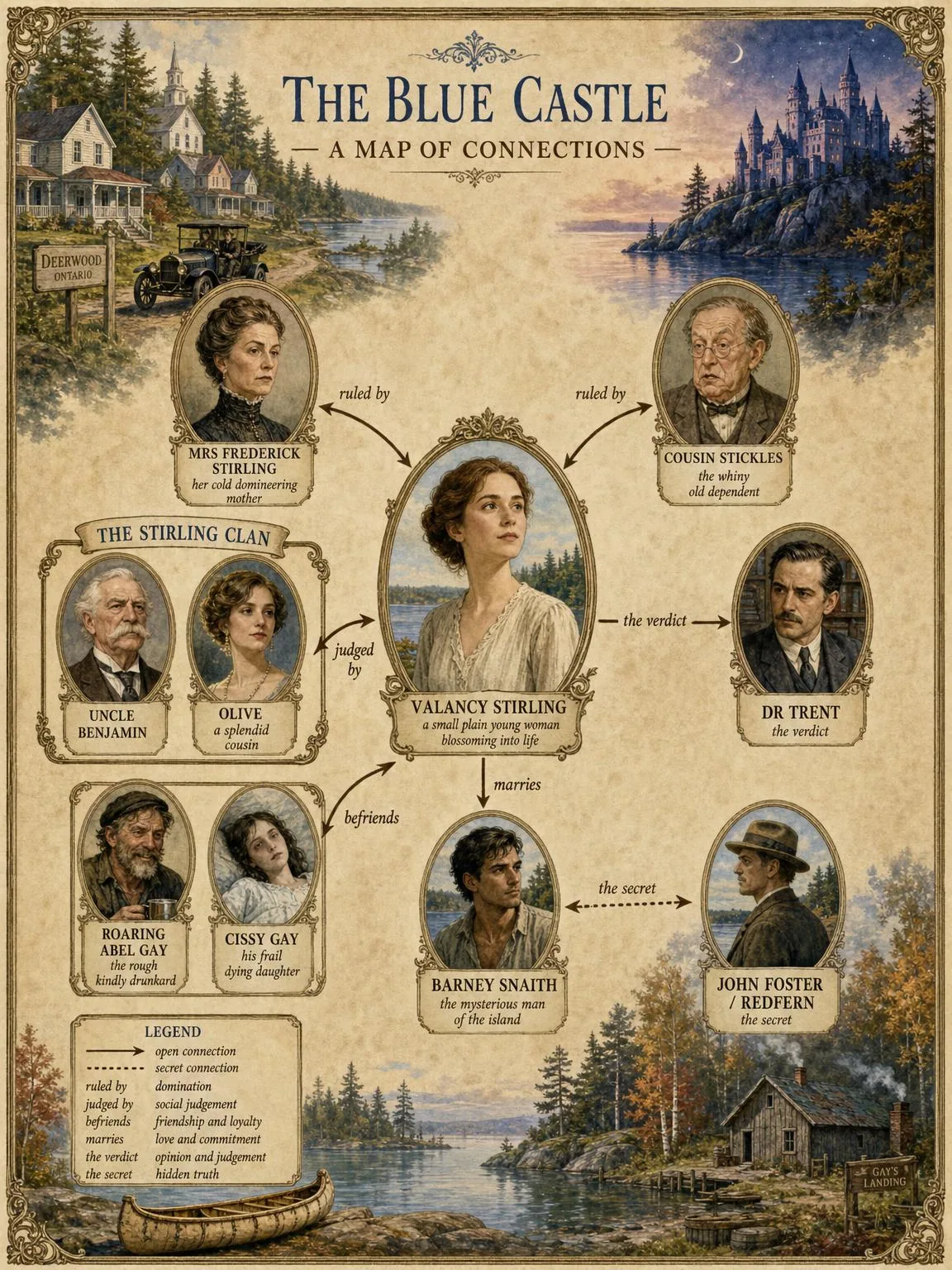 A Map of Connections