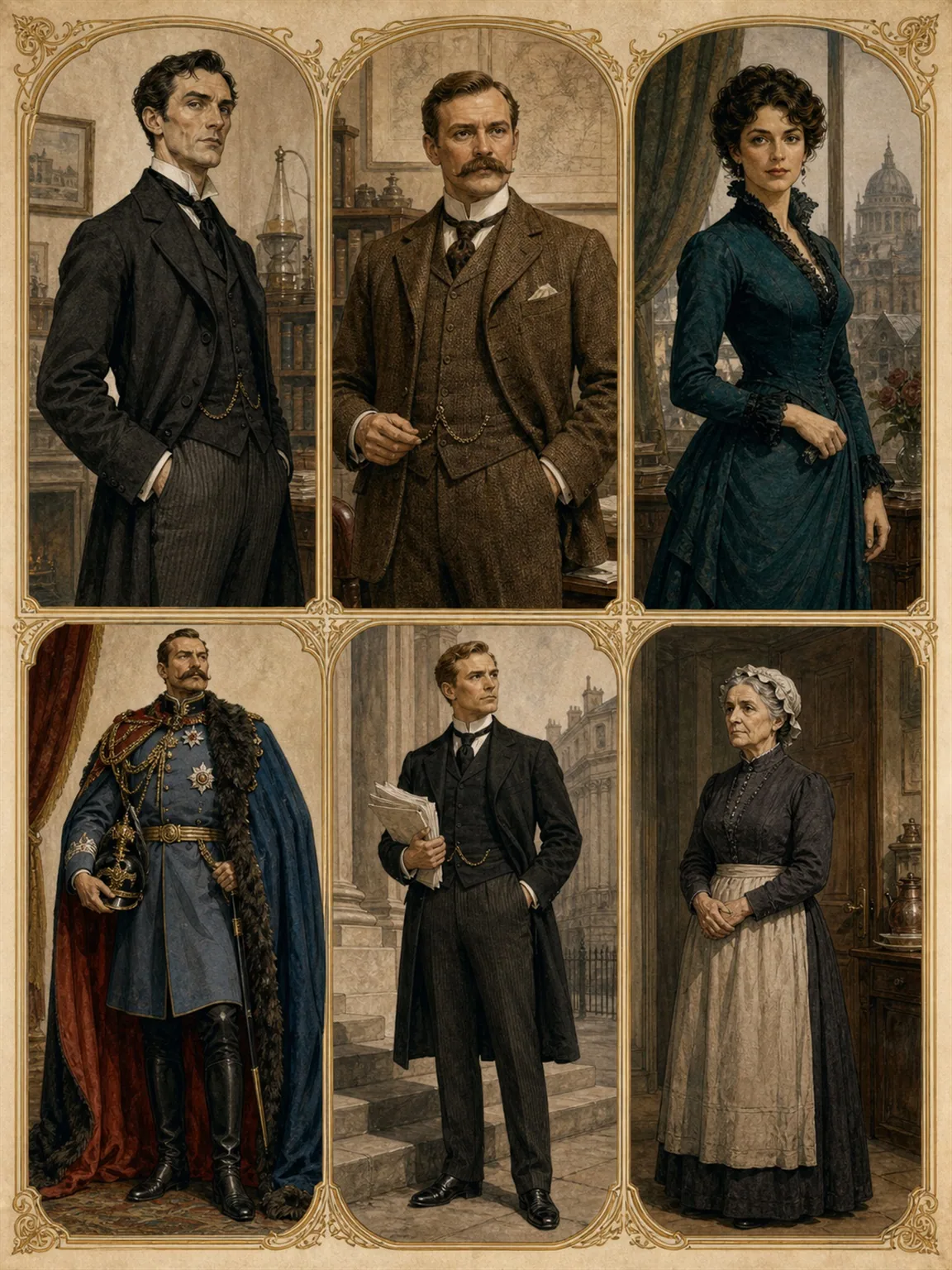 A Scandal in Bohemia - Principal Characters