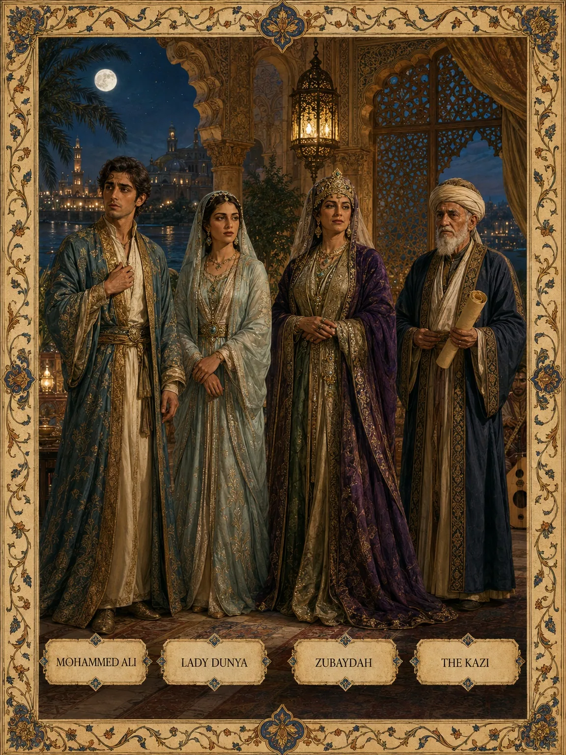 Cast Sheet 02 — Mohammed Ali, Dunya and the Court