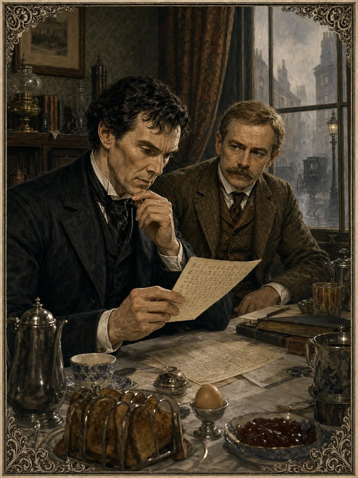 Porlock's Cipher at Baker Street