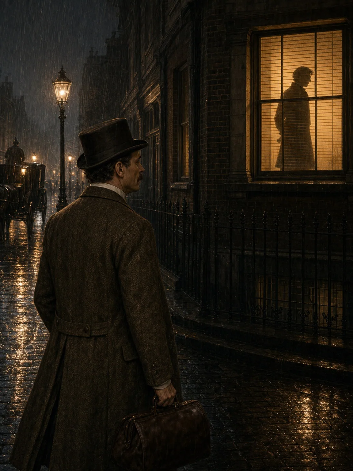 A Silhouette at Baker Street