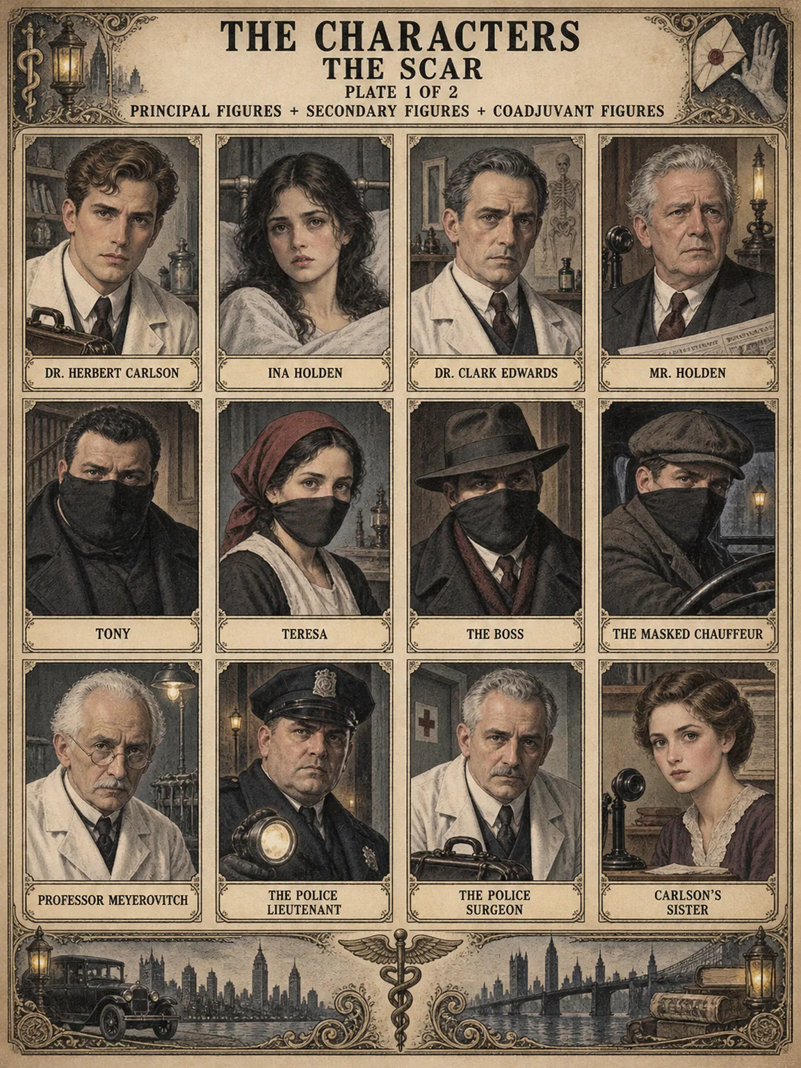 The Characters: Main and Supporting Figures