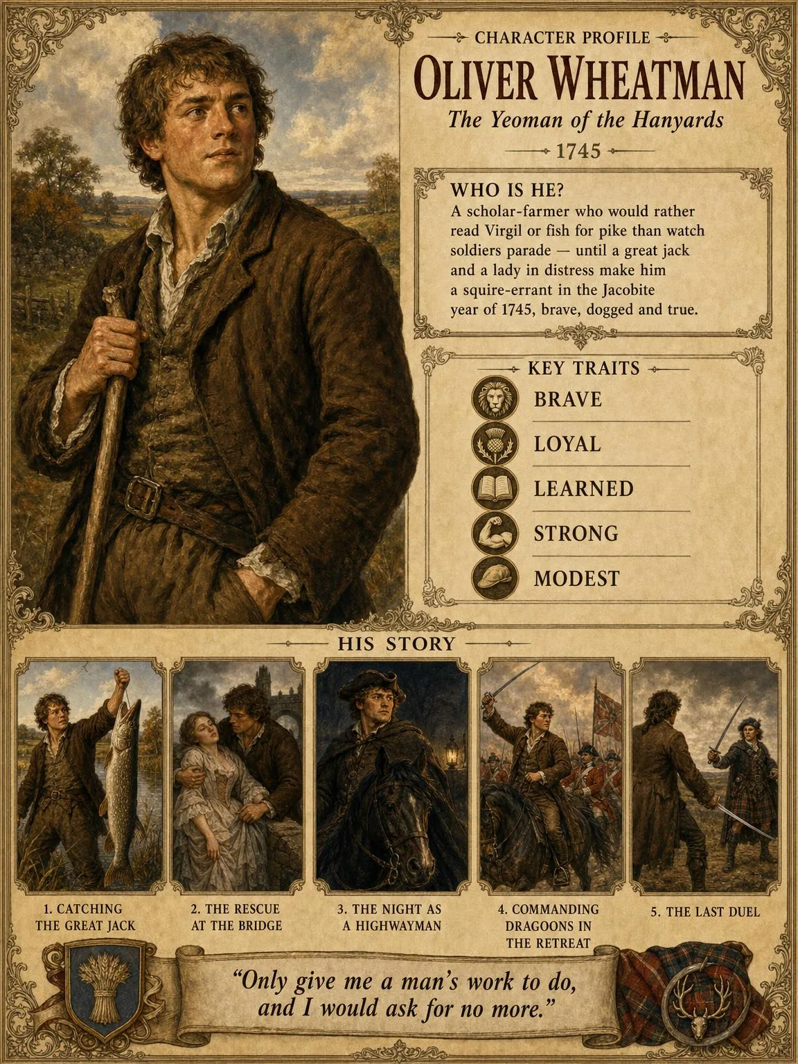 Oliver Wheatman — the yeoman of the Hanyards.