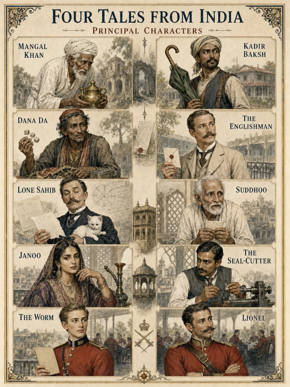 Four Tales from India - Principal Characters