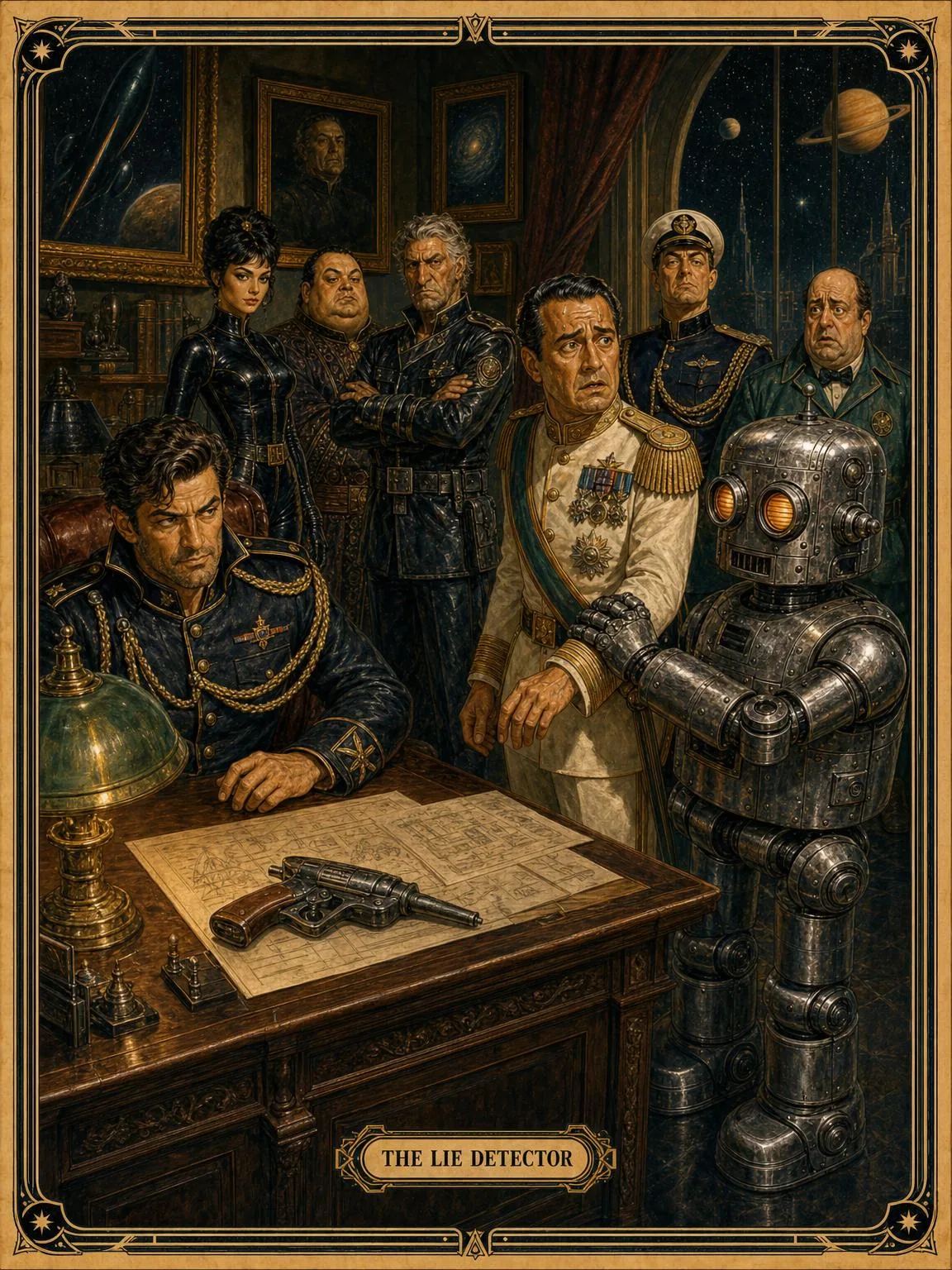 The Lie Detector — Admiral Thar interrogates the President.