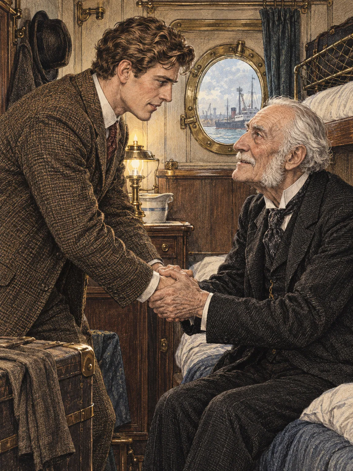 The Meeting Aboard Ship
