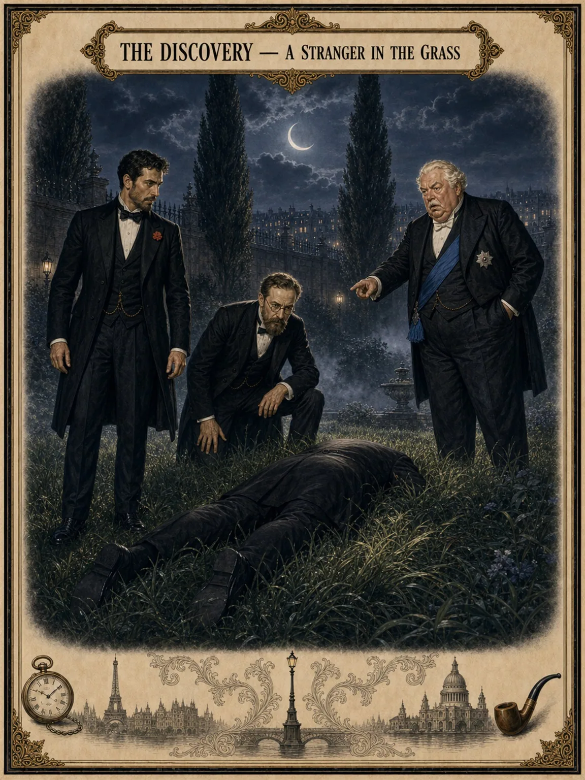 The Discovery — A Stranger in the Grass