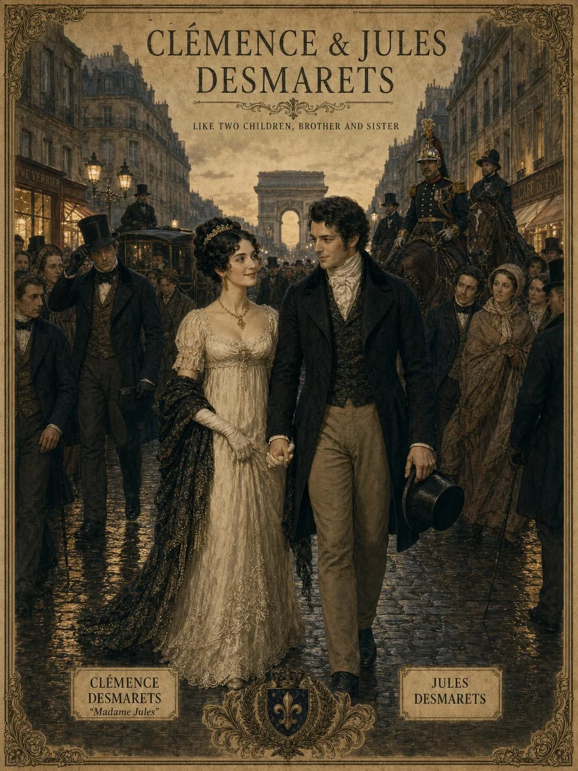 Clémence and Jules — the devoted marriage.