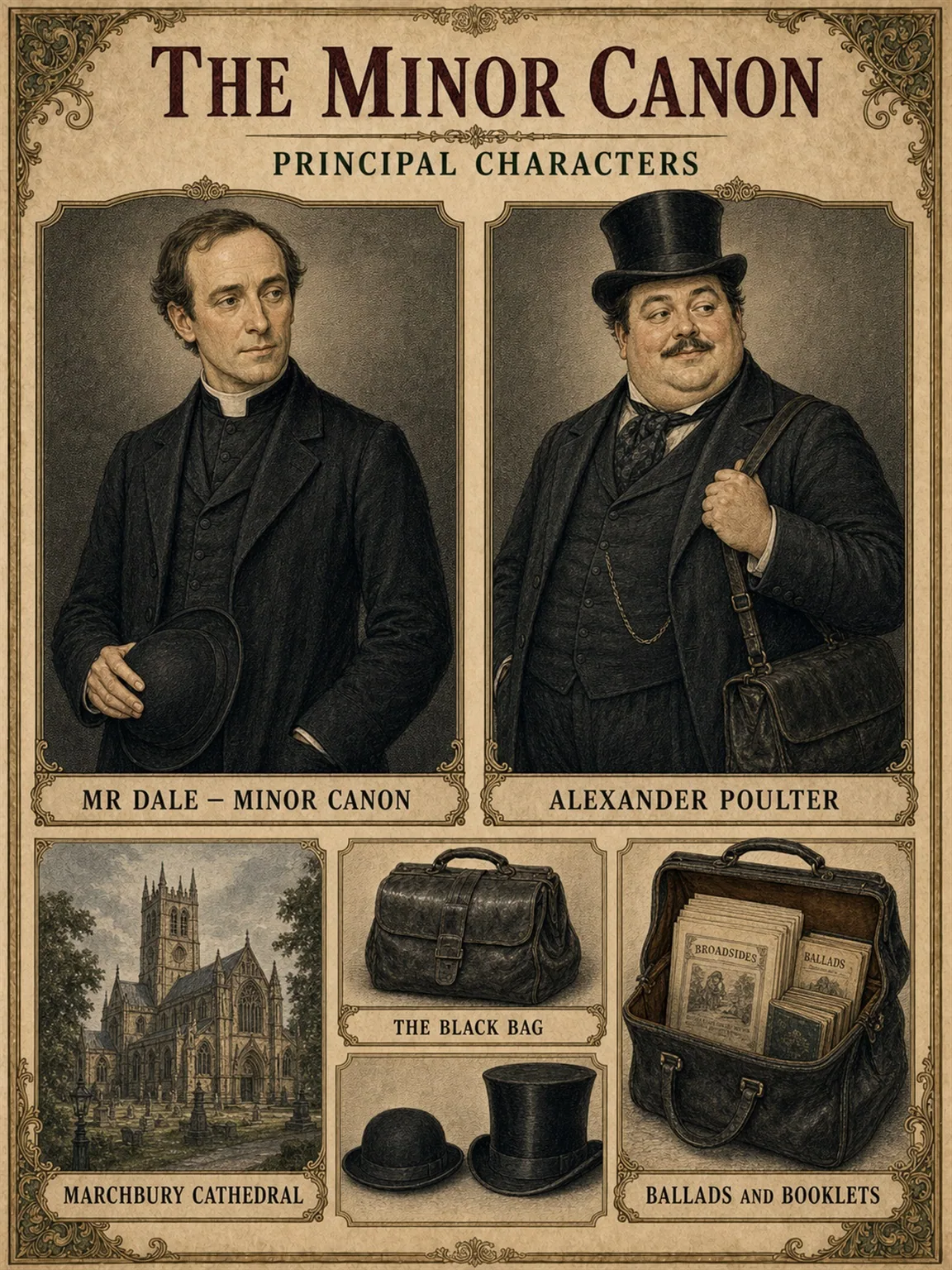 The Minor Canon - Principal Characters