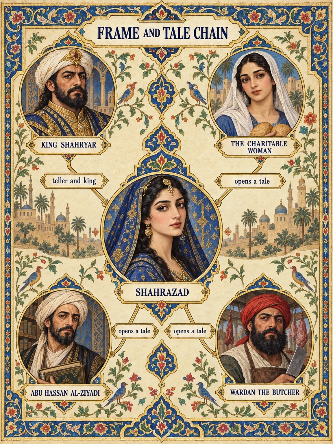 Relationship Map: Frame and Tale Chain