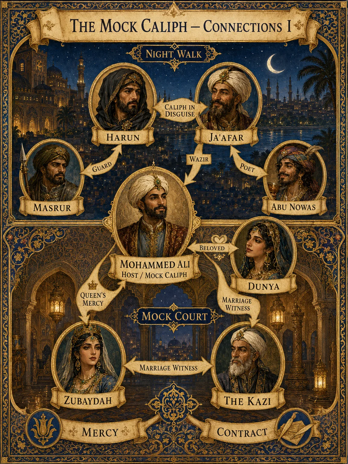 Connections I — Character Web