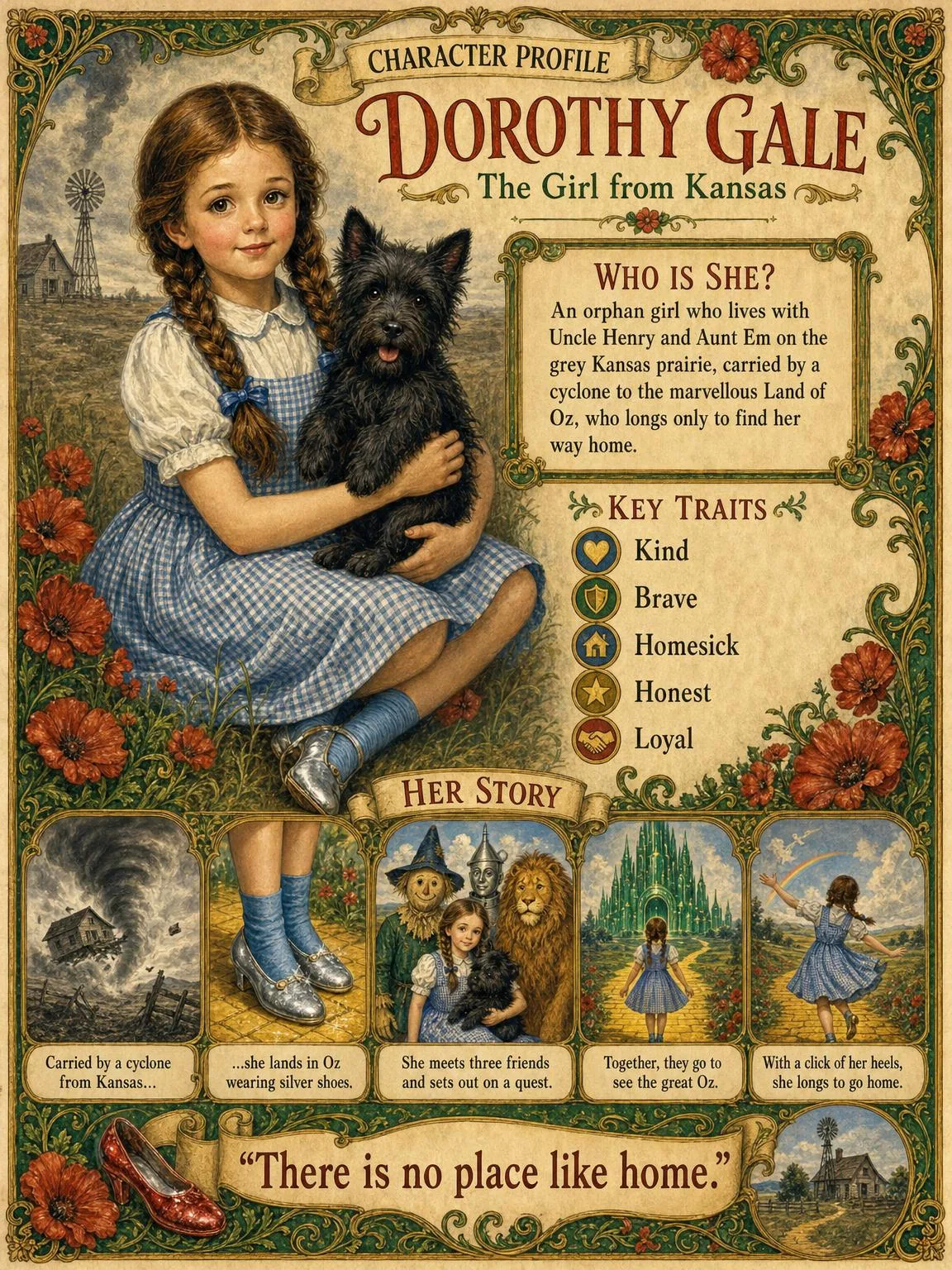 Dorothy Gale — the girl from Kansas.