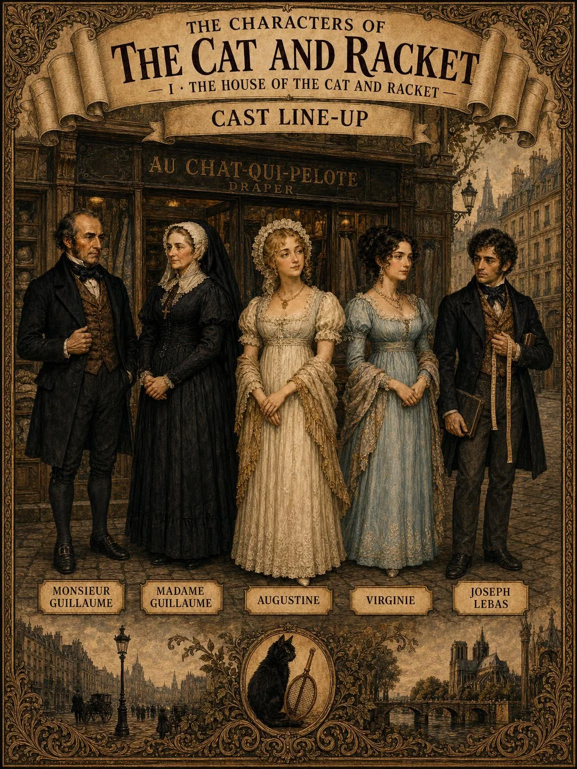 The Characters — I · The House of the Cat and Racket