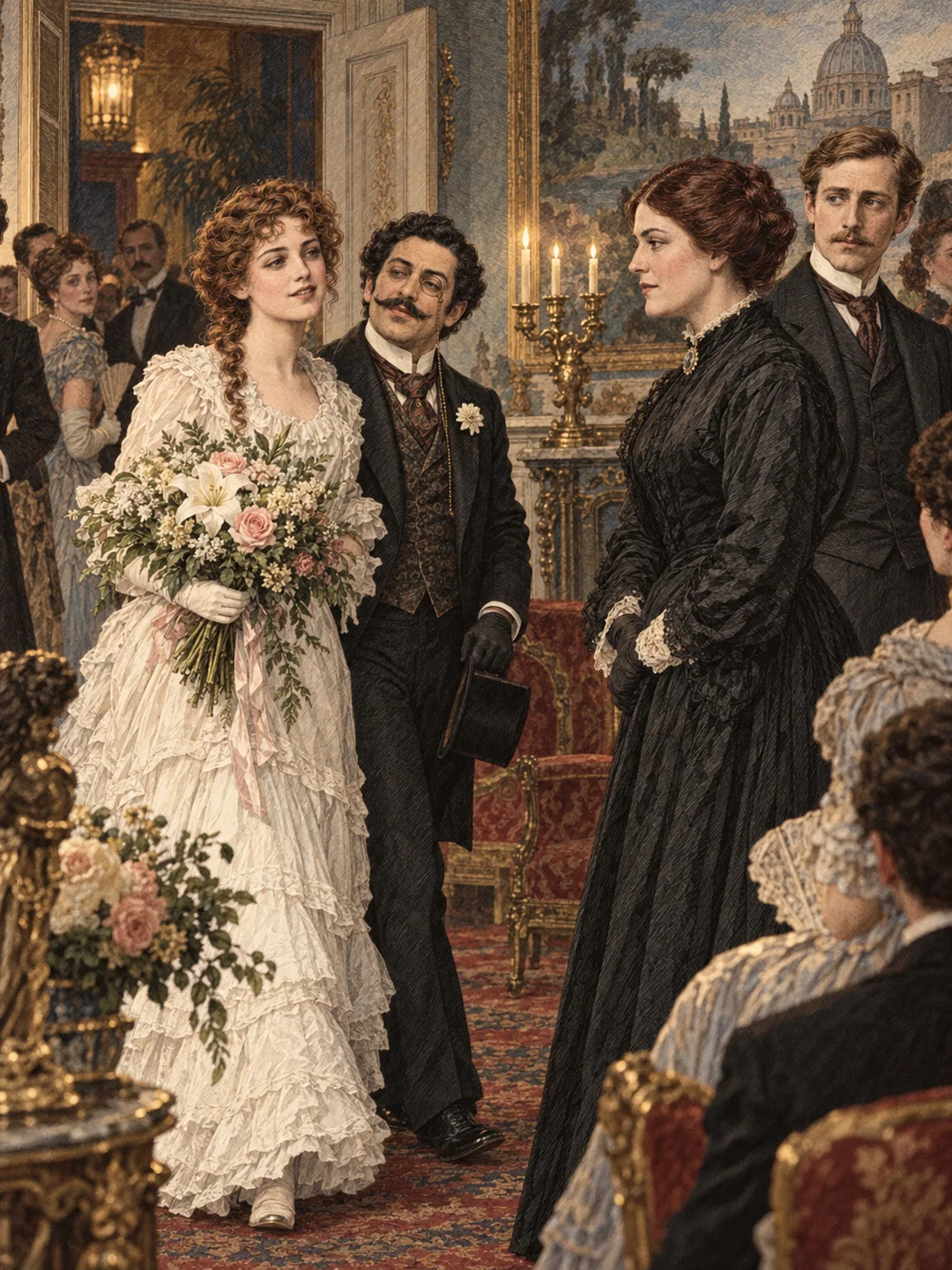 Daisy Arrives at Mrs. Walker’s Party