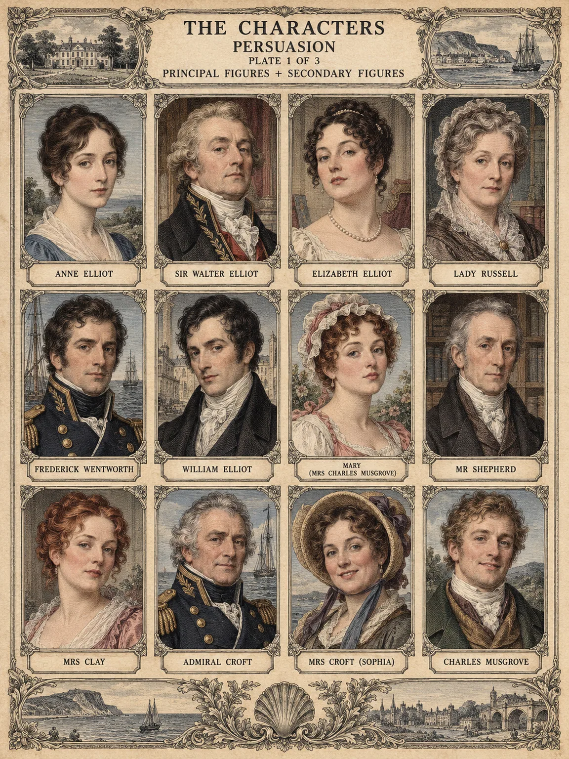 The Elliot Family and the Kellynch Circle