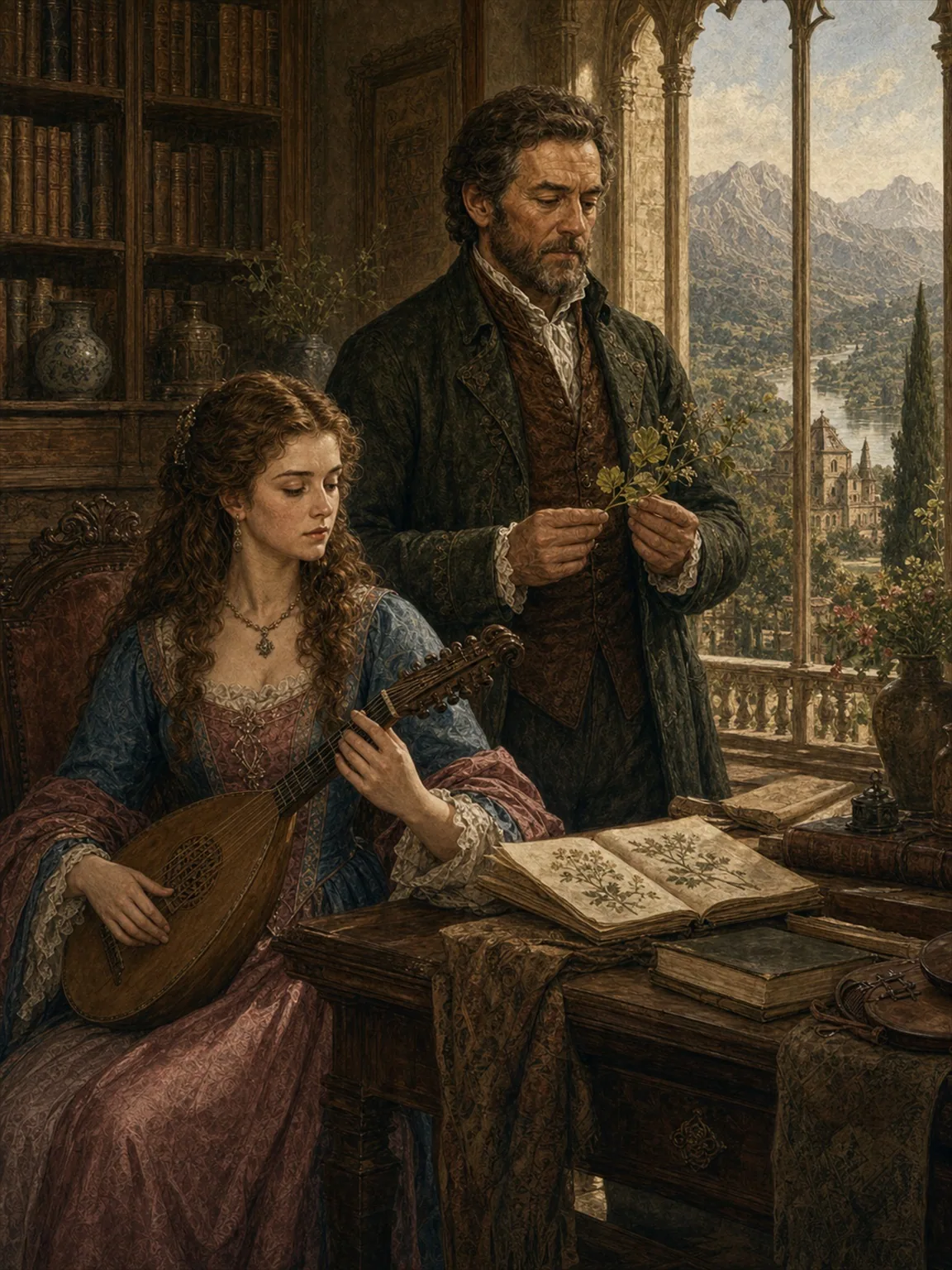 The Library at La Vallée