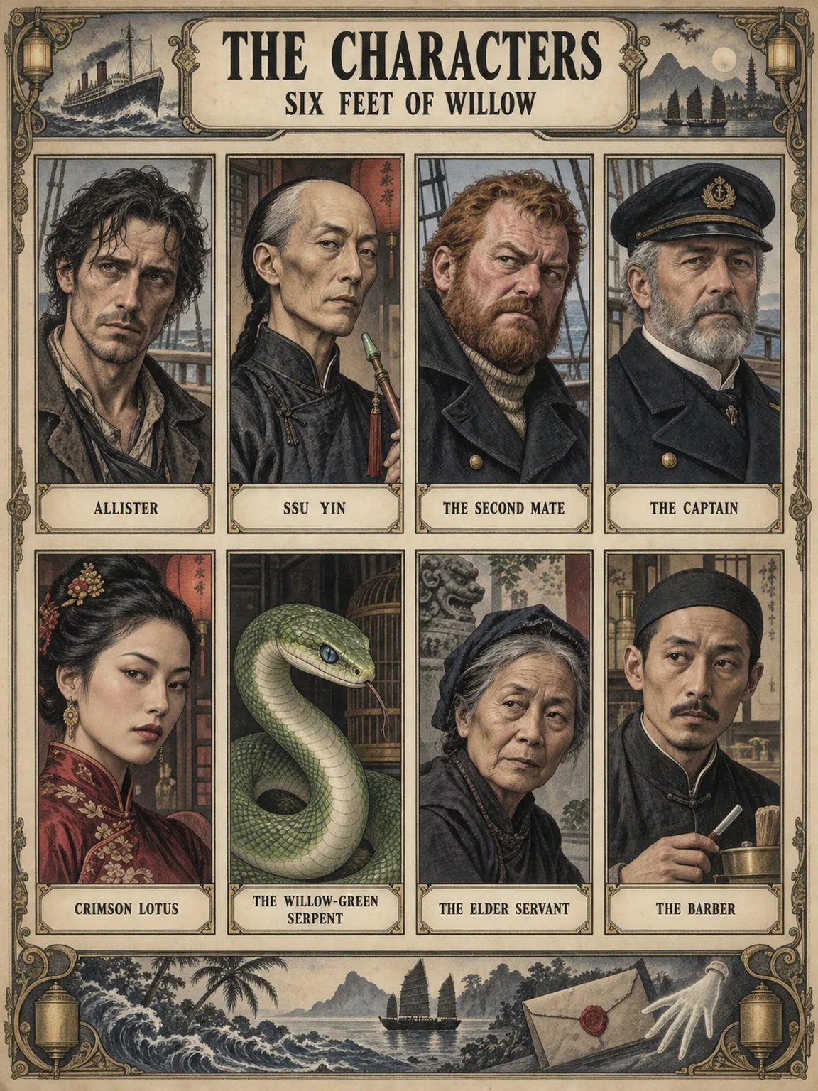 The Cast — Six Feet of Willow