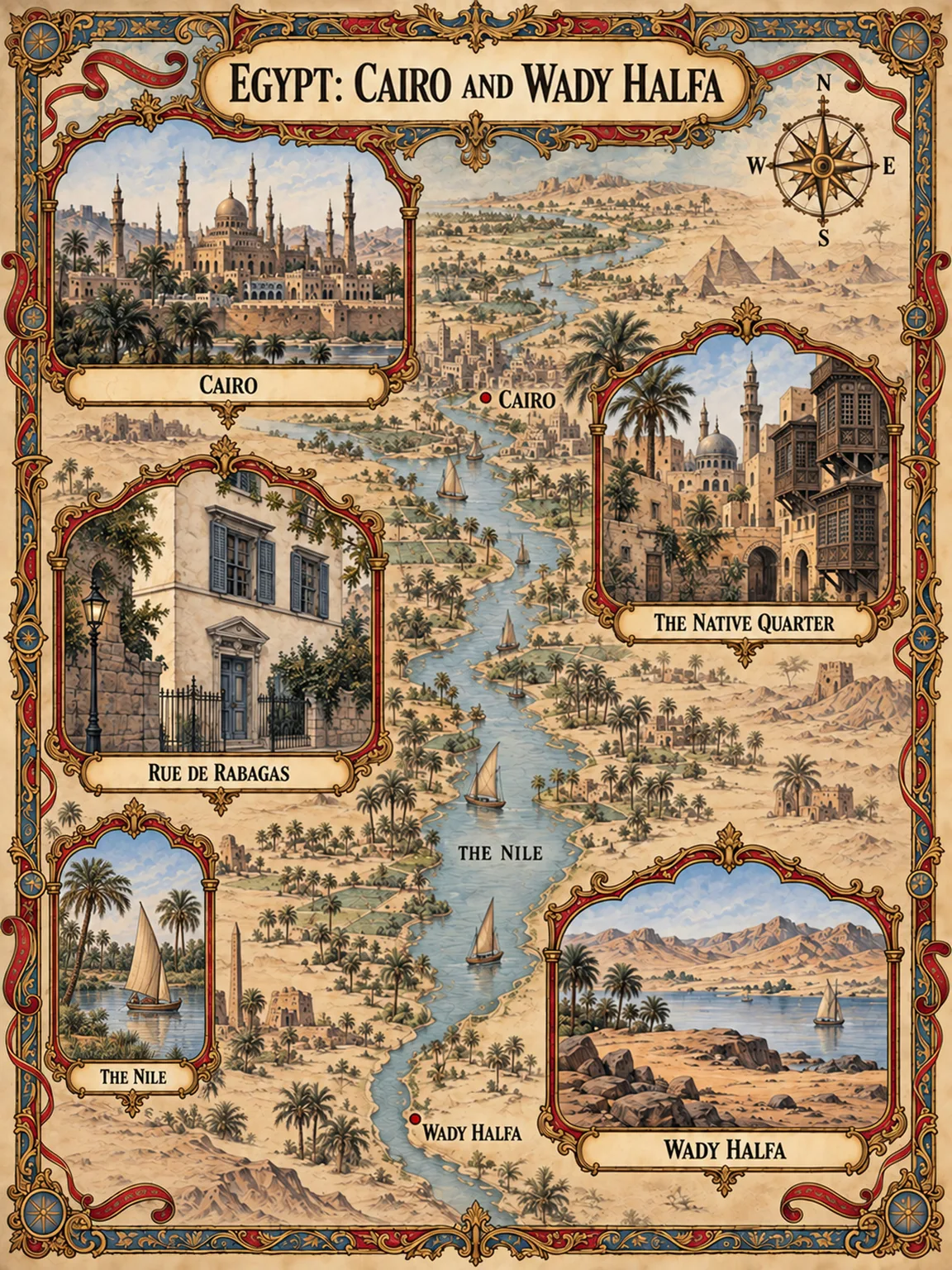 Egypt: Cairo and Wady Halfa
