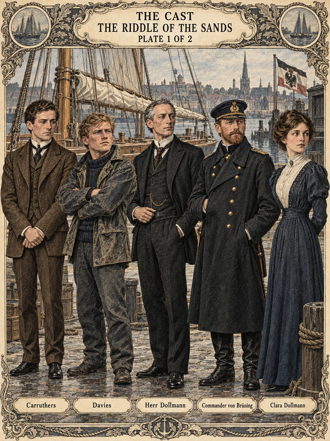 The Cast at Flensburg Harbour