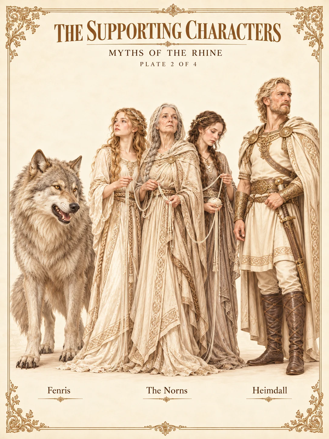 The Characters of Myths of the Rhine — Guardians and Prophets