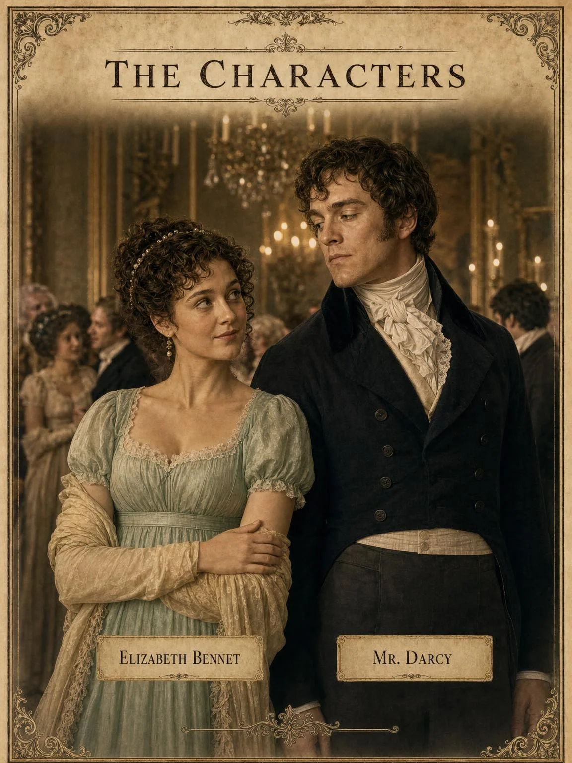 Elizabeth Bennet and Mr. Darcy
