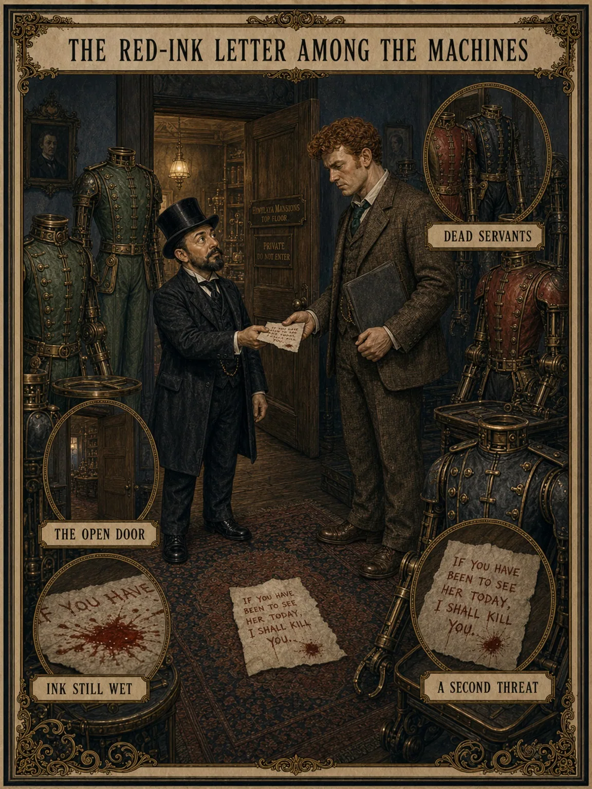 The Red-Ink Letter among the Machines
