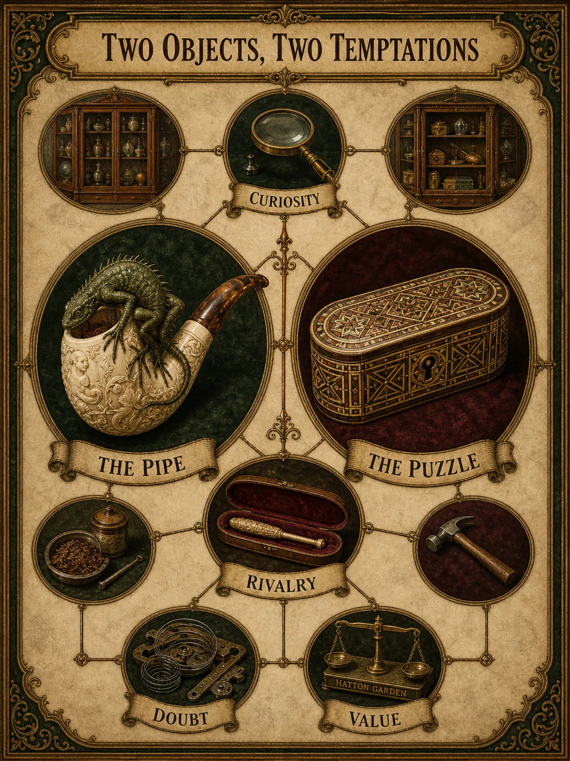 Two Objects, Two Temptations