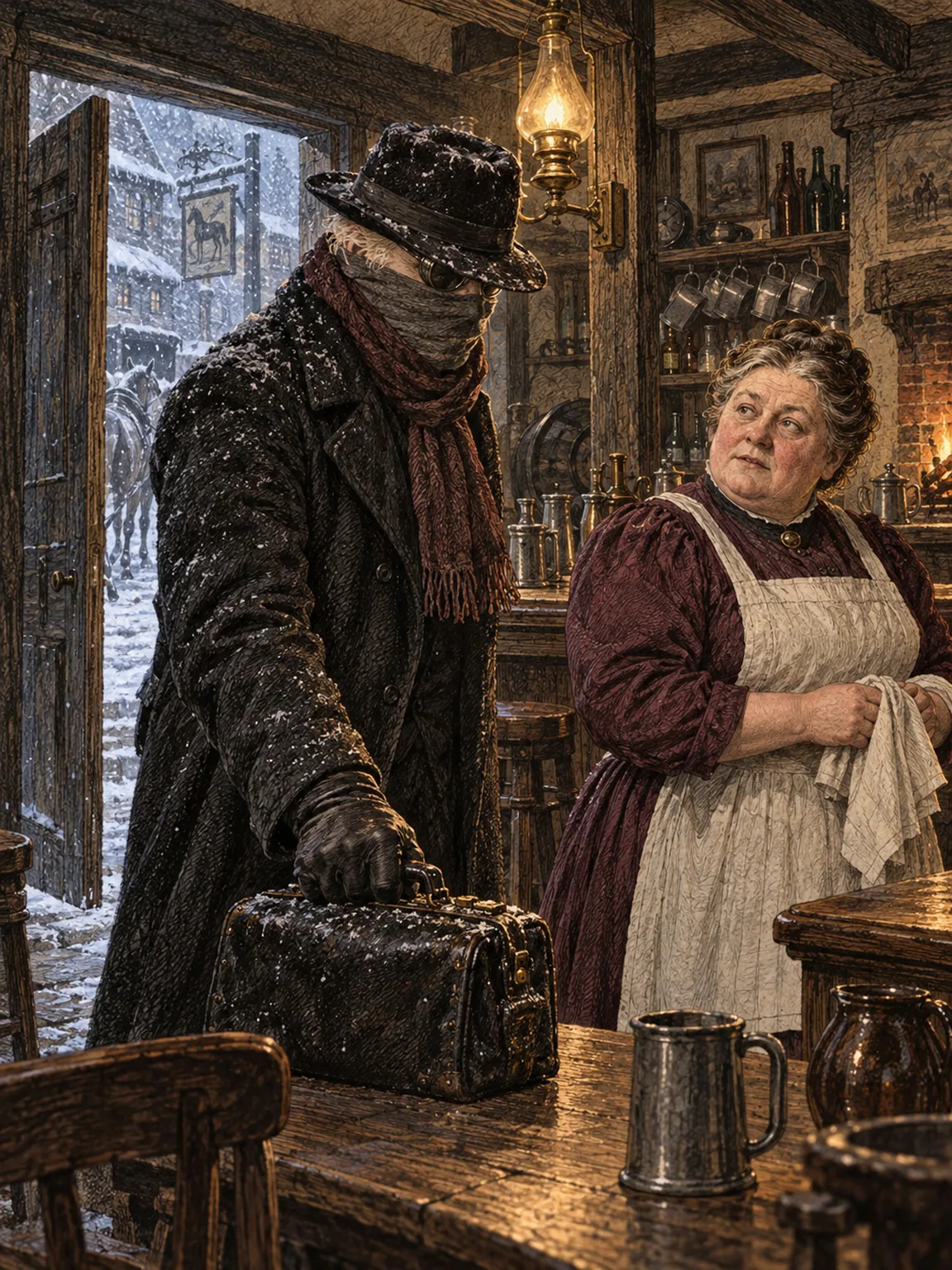 The Stranger’s Arrival