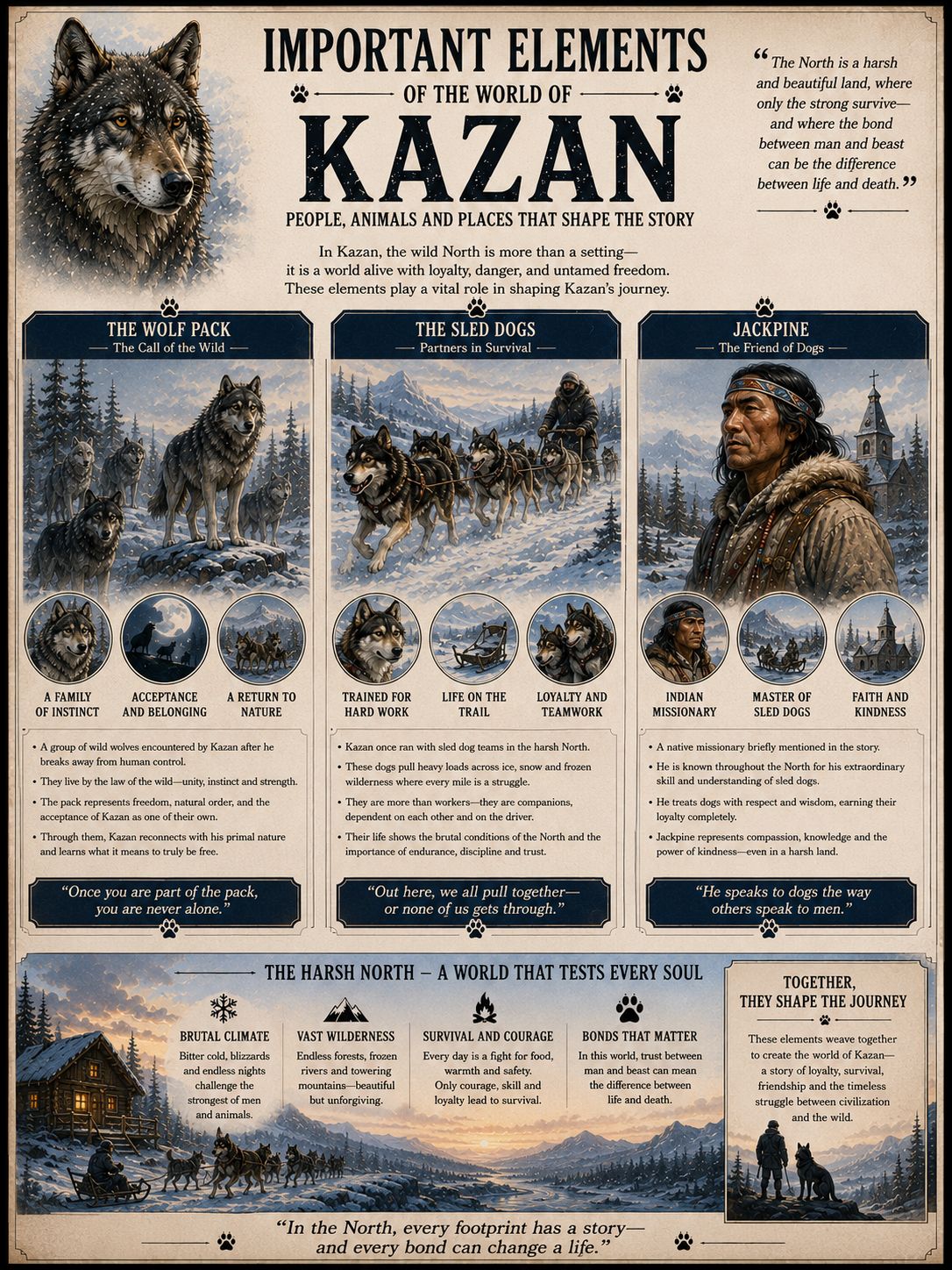 The World of Kazan — People, Animals & Places