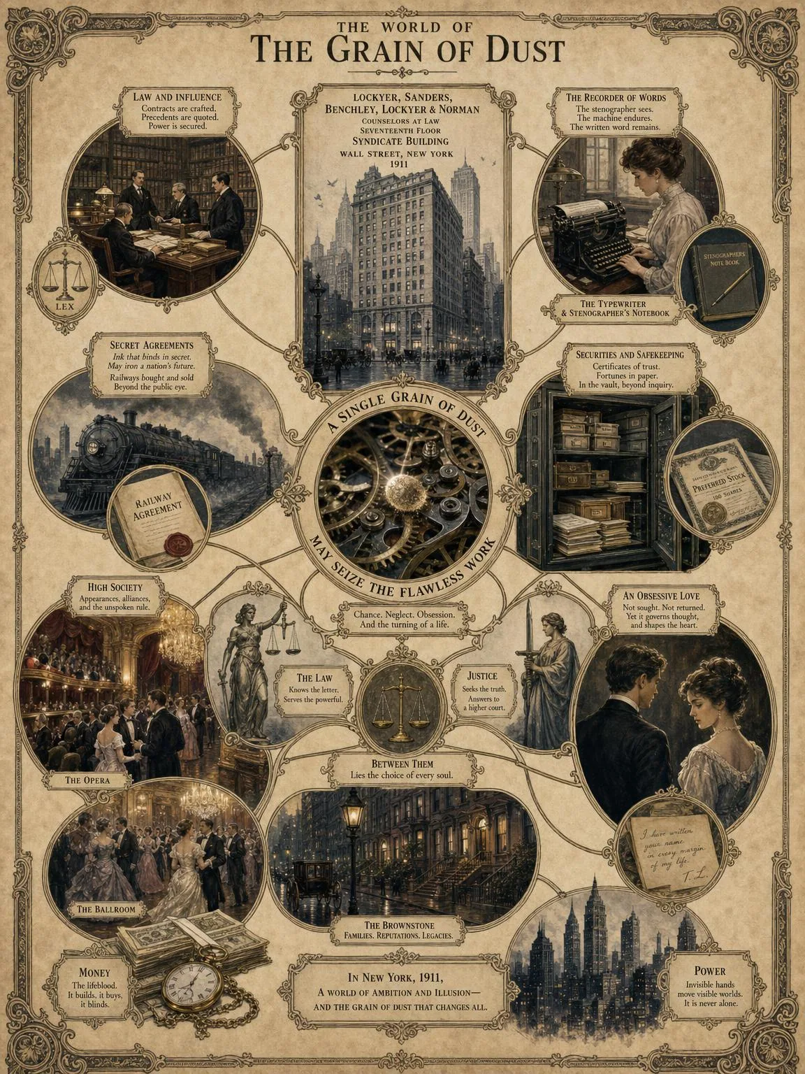 The World of The Grain of Dust — law, money, society, and one obsession