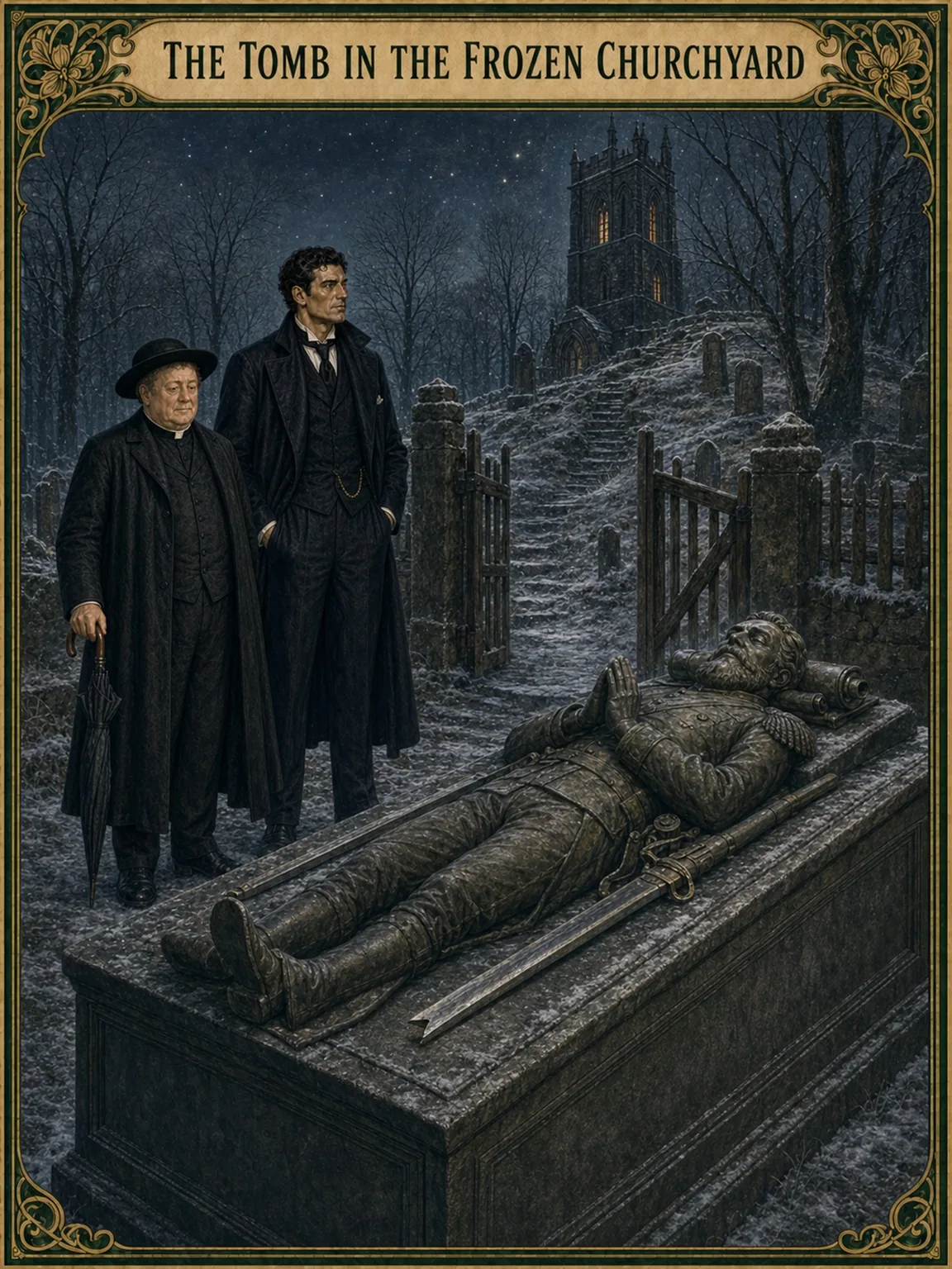 Scene I - The Tomb in the Frozen Churchyard