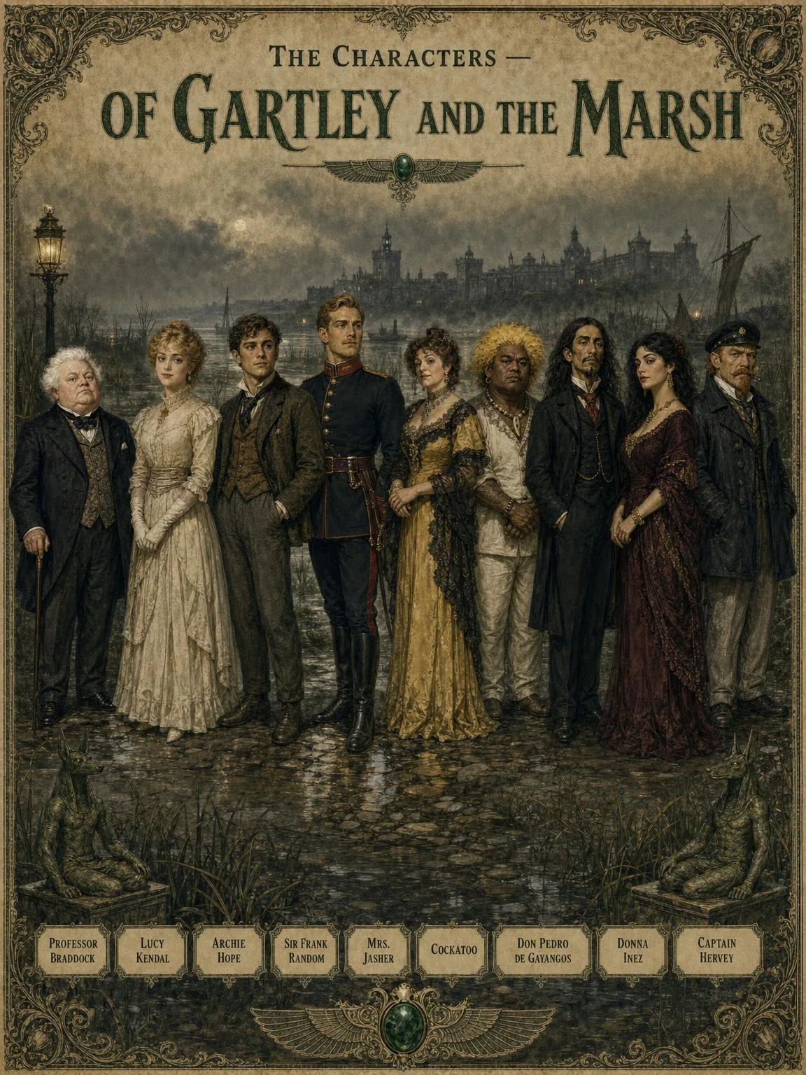 The Characters — of Gartley and the marsh, at full length.