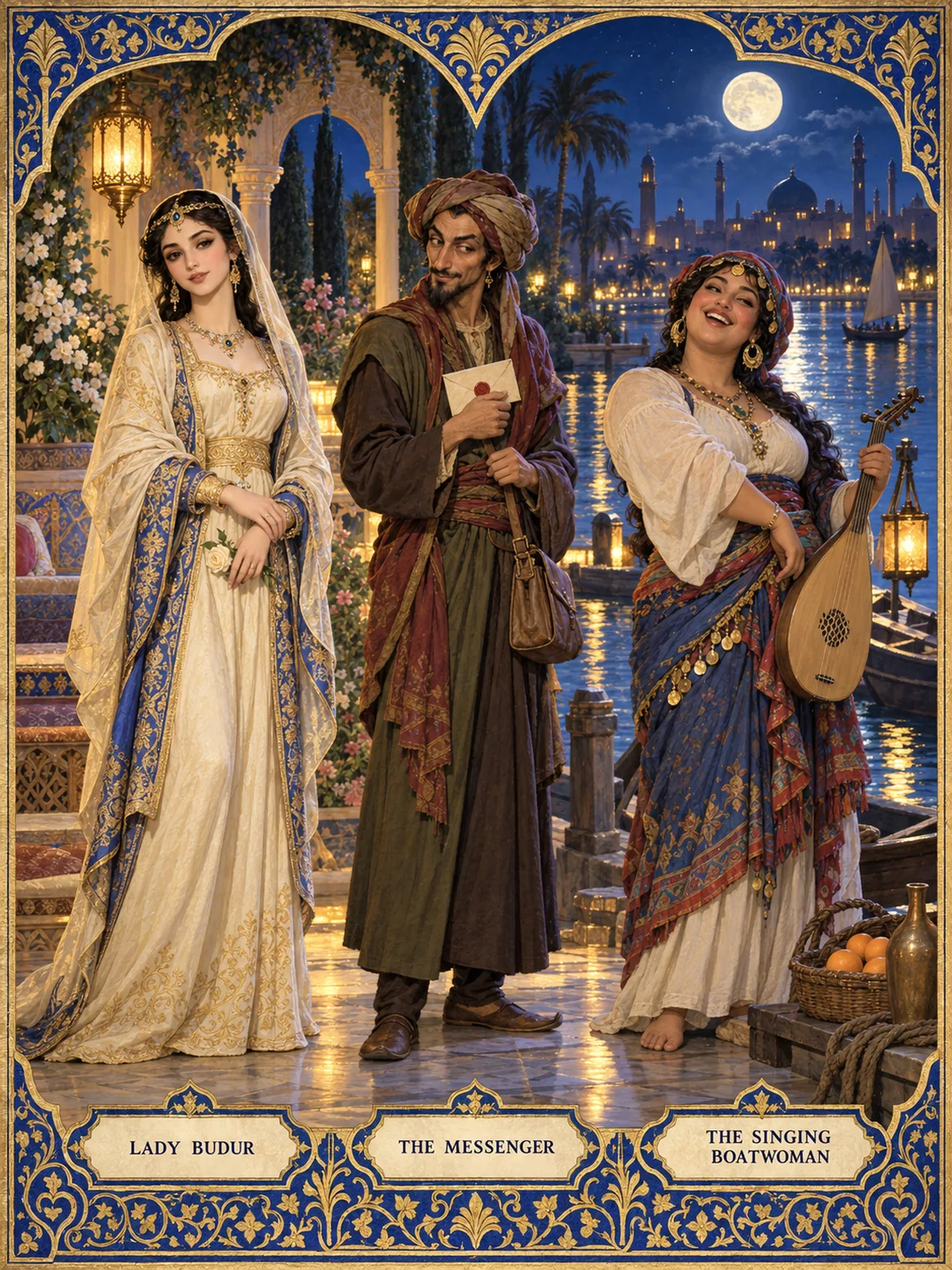 Cast Sheet 02 — Budur and Messengers of Love