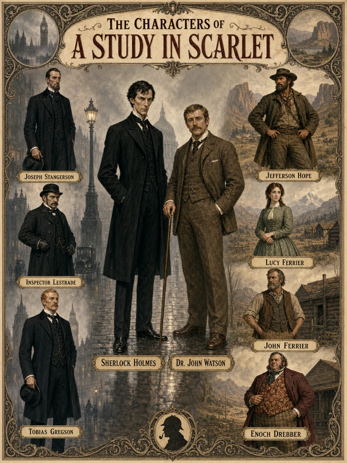 The Characters of A Study in Scarlet